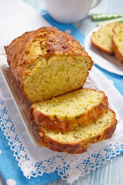 Zucchini bread — Stock Photo, Image