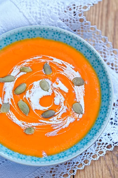 Pimpkin soup — Stock Photo, Image