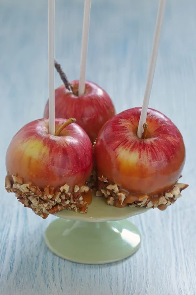 Karamel appels — Stockfoto