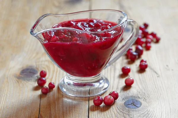 Cranberry orange sauce — Stock Photo, Image