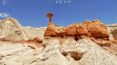 Kaya oluşumu. Grand merdiven-Escalante Ulusal Anıtı