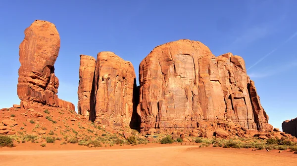 Monument Valley torres — Fotografia de Stock