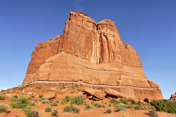 Torre de roca en el Parque Nacional Arches — Foto de Stock