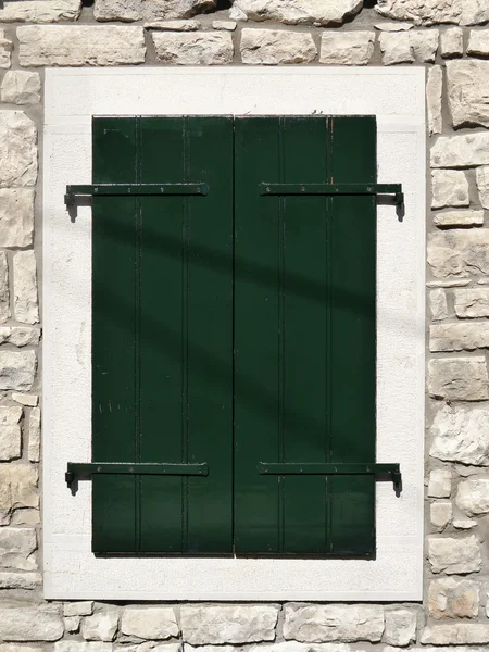 Green window — Stock Photo, Image