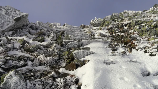 Winterberge, hohe Tatra — Stockfoto