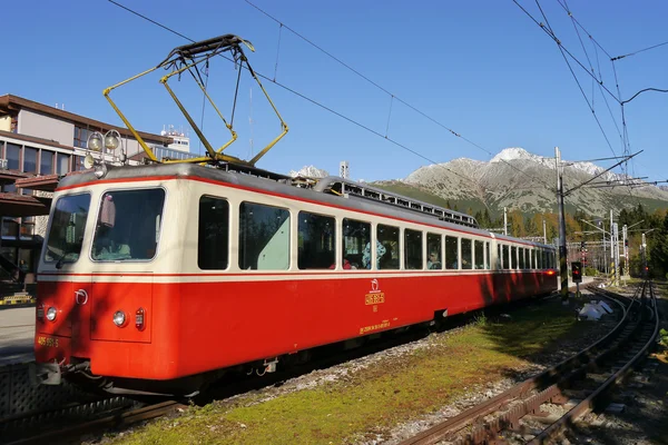 歯車の鉄道列車 — ストック写真