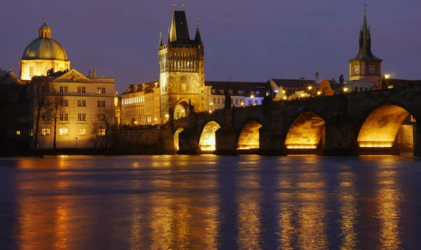 Ponte Carlo a Praga — Foto Stock