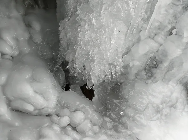 Chute d'eau gelée — Photo