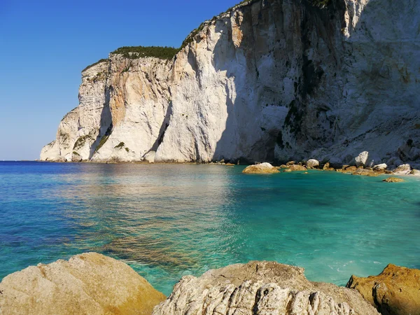 Turkuaz deniz koyu — Stok fotoğraf