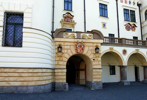 Porta de entrada do castelo — Fotografia de Stock