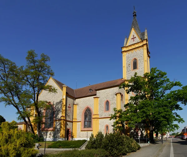 Церковь Святого Иоанна Непомукского — стоковое фото