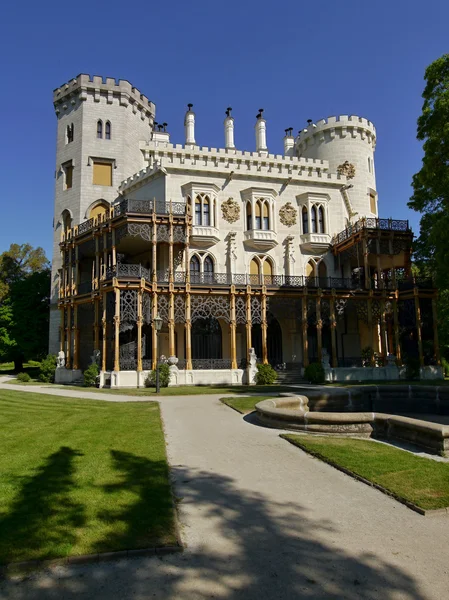 Château romantique Hluboka — Photo