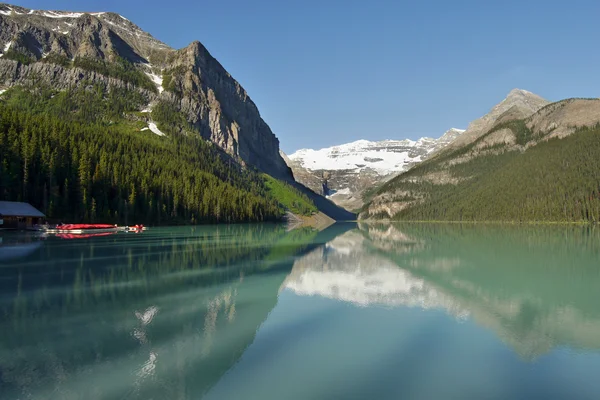 Lake Louise w prowincji Alberta — Zdjęcie stockowe