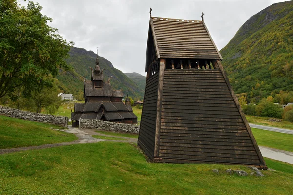 Borgund stavkirke, Norwegia — Zdjęcie stockowe