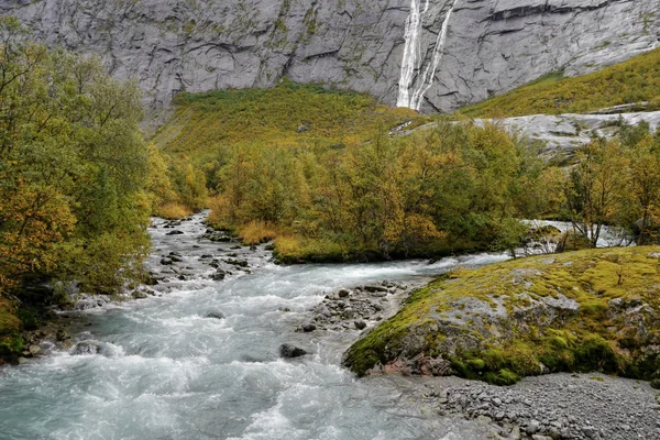 Lodowcowe rzeki, Norwegia — Zdjęcie stockowe