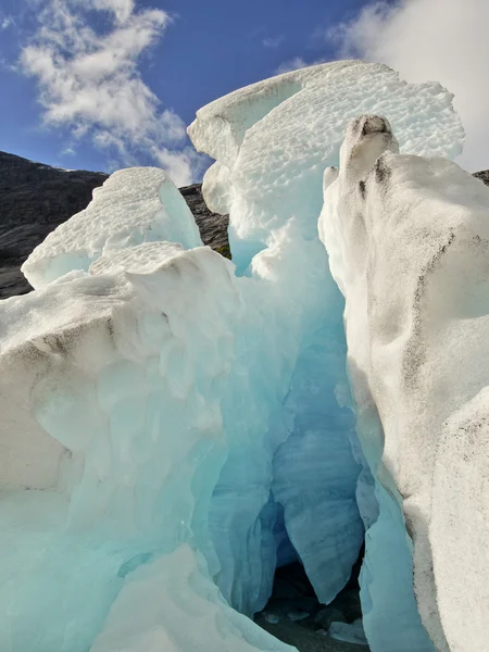 Льодовик Nigardsbreen, Норвегія — стокове фото