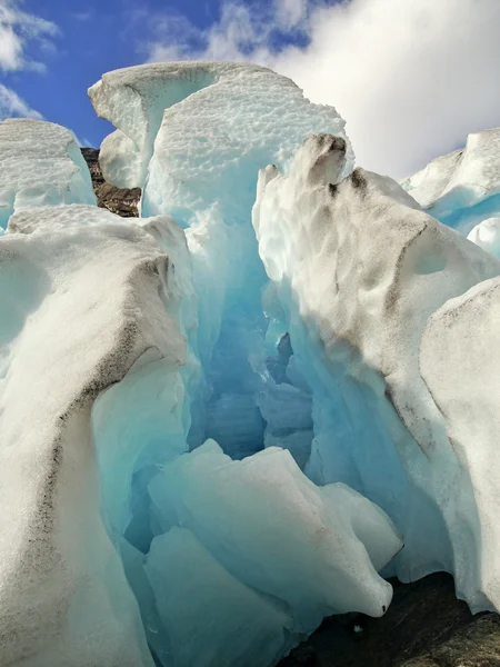 Glaciar Nigardsbreen, Noruega — Fotografia de Stock
