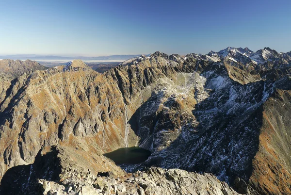 Montagne rocciose selvagge — Foto Stock