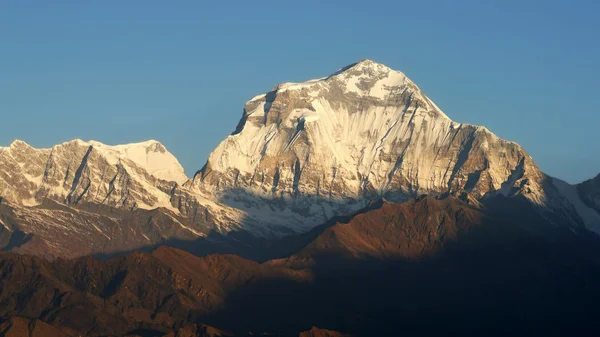 Cima del Dhaulagiri, Himalaya — Foto Stock