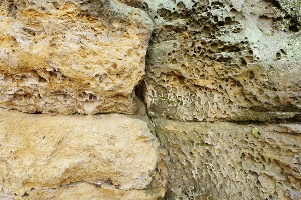 Struktur der Sandstein-Klippen-Detail — Stockfoto