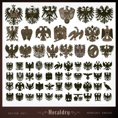 Hanedan vektör Kartallar set