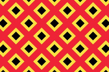 Belçika bayrağının renklerinde basit geometrik desen