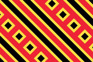 Belçika bayrağının renklerinde basit geometrik desen