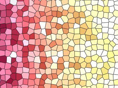 Çok renkli soyut geometrik arkaplan. Çokgen, mozaik desen.