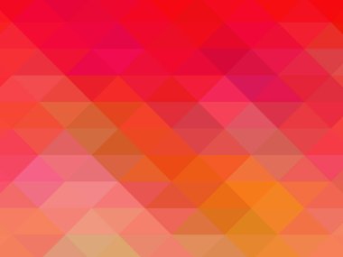 Üçgen pikselleme. Çok renkli piksel arkaplan. Çok renkli üçgenlerden oluşan doku..