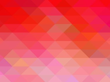 Üçgen pikselleme. Çok renkli piksel arkaplan. Çok renkli üçgenlerden oluşan doku..