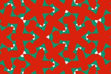 Bulgaristan bayrağının renklerinde basit geometrik desen