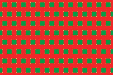 Burkina Faso bayrağının renklerinde basit geometrik desen