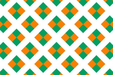 Basit geometrik desen, renkler 