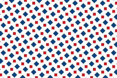 Çek Cumhuriyeti bayrağının renklerinde basit geometrik desen