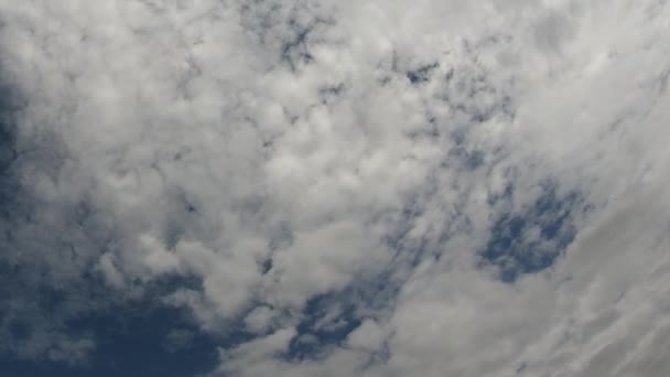 天空布满了云彩 多云的天气 时间差 — 图库视频影像