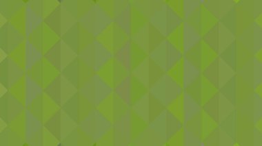 Soyut geometrik arkaplan. Üçgen pikselleme. Mozaik, yeşil eğim.