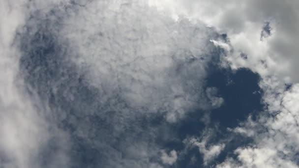 天空布满了云彩 多云的天气 时间差 — 图库视频影像