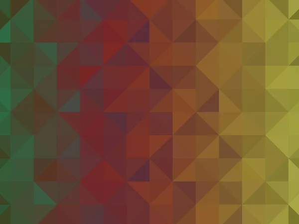 Abstracte Geometrische Achtergrond Driehoekige Pixelvorming Mozaïek Kleurverloop — Stockfoto