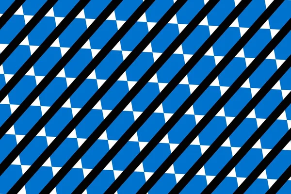 Simple Geometric Pattern Colors National Flag Estonia — Stock Photo, Image