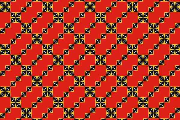 Простий Геометричний Візерунок Кольорах Національного Прапора Східного Тимору — стокове фото