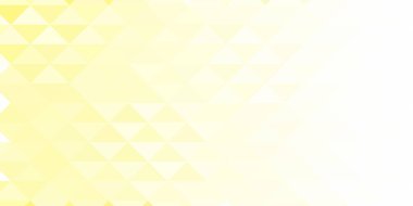 Soyut geometrik arkaplan. Üçgen pikselleme. Mozaik, sarı eğim.