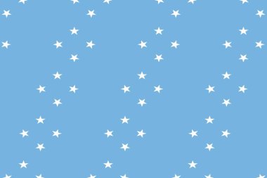 Mikronezya Birleşik Devletleri bayrağının renklerinde basit geometrik desen