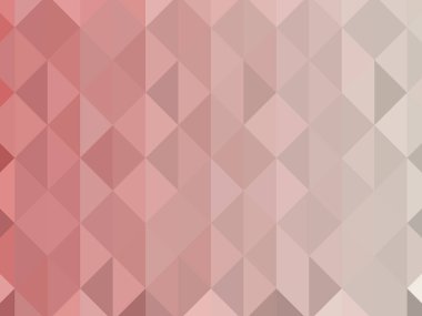 Soyut geometrik arkaplan. Üçgen pikselleme. Mozaik, pembe eğim.