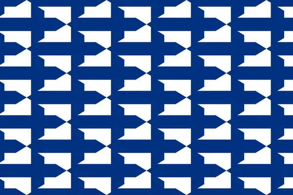 Simple Geometric Pattern Colors National Flag Finland — Stock Photo, Image