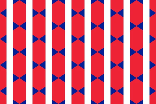 Простой Геометрический Узор Цветах Национального Флага Франции — стоковое фото