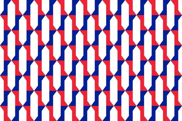 Simple Geometric Pattern Colors National Flag France — Stock Photo, Image