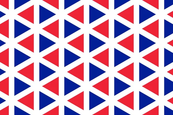 Simple Geometric Pattern Colors National Flag France — Stock Photo, Image