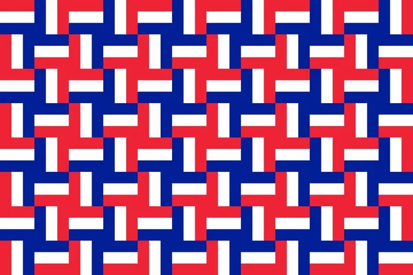 Simple Geometric Pattern Colors National Flag France — Stock Photo, Image