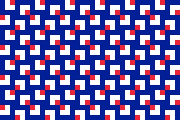 Simple Geometric Pattern Colors National Flag France — Stock Photo, Image