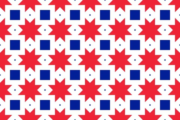 Simple Geometric Pattern Colors National Flag France — Stock Photo, Image